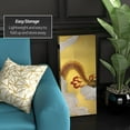 thumbnail image 5 of Oriental Furniture 3 Ft Tall Double Sided "Dragon in the Sky" Canvas Room Divider, 4 panel, printed on canvas, wood, traditional, 5 of 6