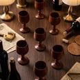 thumbnail image 3 of Hand-made  Wooden Wine Goblet Drinking Cup, Vintage Wine Chalice Goblet & Communion Cups, Elegant Wooden Cups, Perfect for Wedding, Christmas, Churches, Home, Rustic Kitchen and Gift, 3 of 7