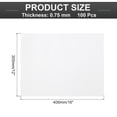 thumbnail image 2 of Foam Packing Pouches, 100 Pack 12 Inch x 16 InchWrap Bubble Pouches Cushion Foam Packing Supplies Packing sleeves, 2 of 6