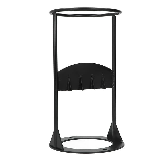 Répartiteur de Bûches, Mini Répartiteur de Bûches en Bois Noir Sécurisé, Élégant et Moderne