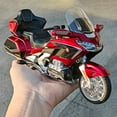 thumbnail image 2 of 1:11 Honda Gold Wing GL800 2021 Alloy Die Cast Motorcycle Model Vehicle Collection Sound and Light Off Road Autocycle Toys Car, 2 of 9