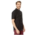 thumbnail image 3 of Camisa Tommy Hilfiger de manga corta con botones para hombre, color negro, 3 of 5