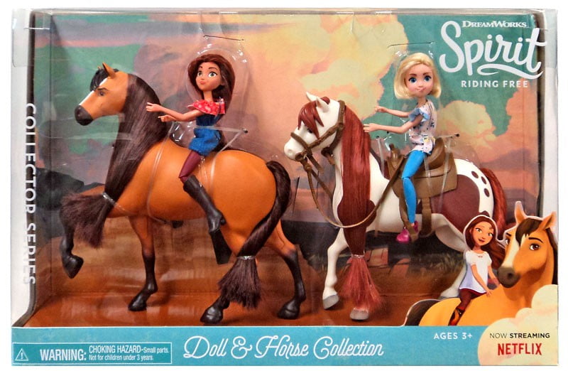 just play dreamworks spirit galloping horse with lucky doll