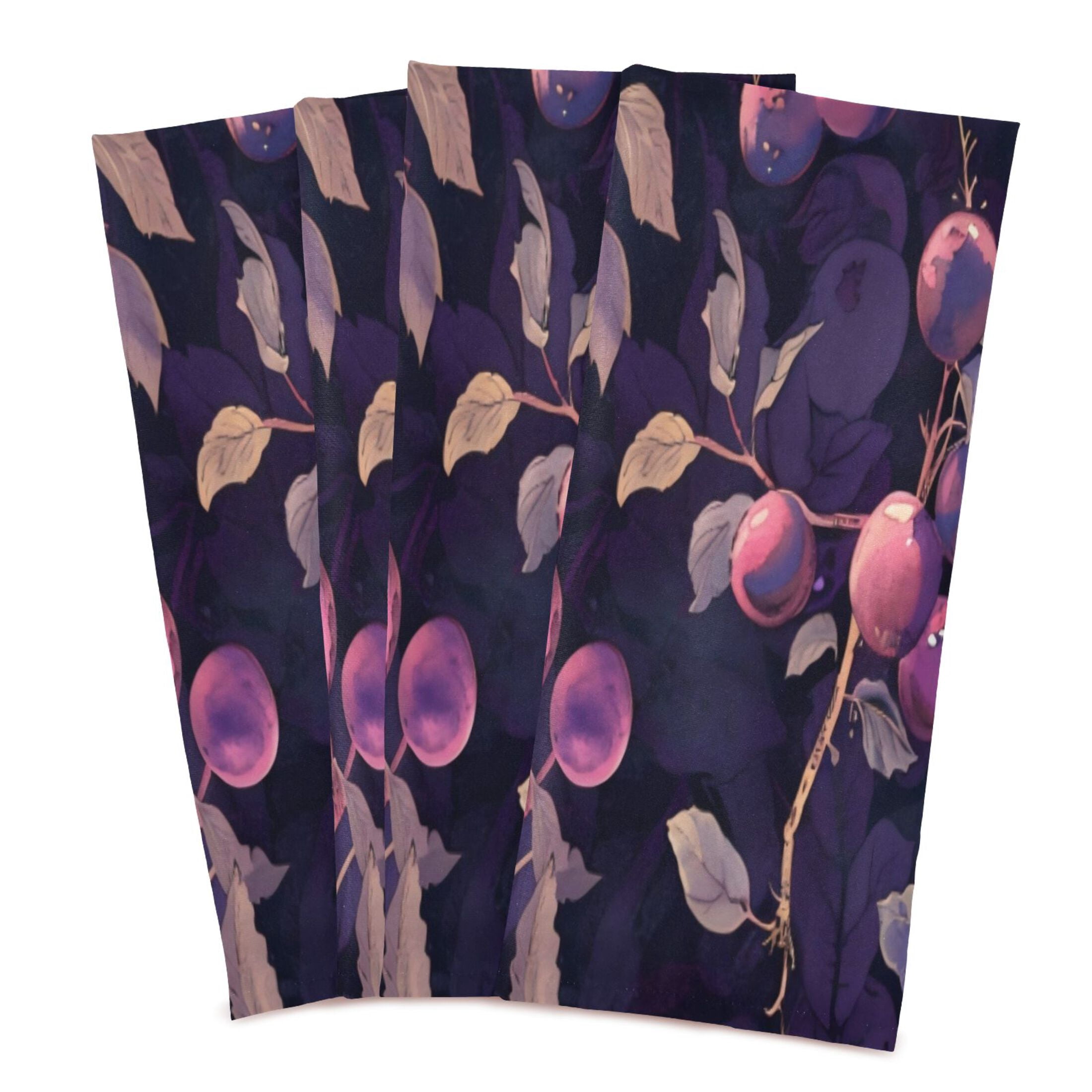 Kitchen Towel 28x18 Inches x6，Plate Towel, Decorative Towel, Napkin, Tea Towel Tea Towels For Kitchen Dish Cloths & Dish Towels Purple Plum