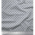 thumbnail image 1 of Soimoi Japan Crepe Satin Fabric Bird Small Printed Craft Fabric by The Yard 42 Inch Wide, 1 of 3