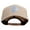 Khaki, variant on Jazz Music with Saxophone Embroidered Solid Cotton Twill Pro Style Cap - Grey OSFM