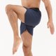 thumbnail image 5 of pstuiky Pantalones cortos de gimnasio, Pantalones cortos deportivos informales de secado rápido para hombre, con bolsillo de malla y cordón ajustable Pantalones cortos cargo, 5 of 8