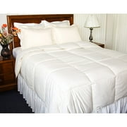 Microfiber Down Alternative Comforter, Ivory