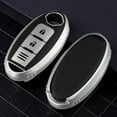 thumbnail image 3 of BUYISI Protective Leather Key Fob Case Cover For Nissan For Qashqai For Trail For Versa Accurate Button Position Multiple Colors, 3 of 9