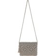 thumbnail image 1 of Women's Straw Shoulder Bag, Retro, Small Straw Bag, Shoulder Bag, Beach Bag, White., 26*19cm, Shoulder Bag, 1 of 4
