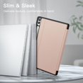 thumbnail image 4 of JETech Case for Samsung Galaxy Tab S9 Plus 12.4-Inch with S Pen Holder, Slim Folio Stand Protective Tablet Cover, Multi-Angle Viewing (Rose Gold), 4 of 6