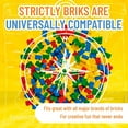 Strictly Briks Classic Bricks Starter Kit, Blue, Green, Red, and Yellow