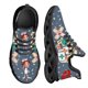 thumbnail image 1 of Zapatos de enfermera para mujer, blancos, con dibujos animados, cómodos, transpirables, con plataforma, de malla tejida, 1 of 6