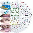 thumbnail image 4 of 68 hojas de pegatinas para uñas DIY, exquisitas y lindas calcomanías autoadhesivas para uñas, accesorios de decoración para mujeres, 4 of 13