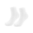 thumbnail image 2 of Spencer 3 Pairs Mens Fuzzy Socks Microfiber Plush Sleeping Socks Warm Soft Fluffy Socks Thick Cozy Winter Socks for Men (White), 2 of 9