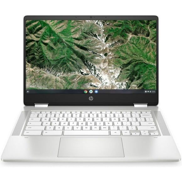Refurbished (Good) HP x360 Chromebook 14 HD Touchscreen 2-in-1 Laptop (Intel Celeron N4020, 4GB RAM, 32GB eMMC, Chrome OS) - 14a-ca0050nr