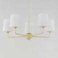 thumbnail image 4 of 12095SWSBR Maxim Lighting Bristol - 5 Light Chandelier-10.5 Inches Tall and 26.5 Inches Wide-Satin Brass Finish, 4 of 10