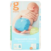 gDiapers Disposable Inserts N l S 6-14 lbs, 40 count