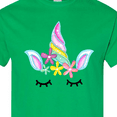 thumbnail image 4 of Inktastic Unicorn Face T-Shirt, 4 of 5