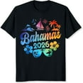 thumbnail image 2 of 100% Cotton Bahamas 2026 Tropical Paradise Vibes T-Shirt, 2 of 5