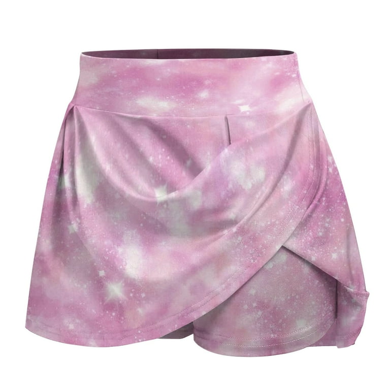 Pink leather 2025 skirt yoga