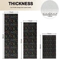 thumbnail image 4 of Multicolor Controllers Games Icons Black Pattern Kitchen Rugs Sets Of 3,Kitchen Runner Rugs Non Skid Washable,Decorative Kitchen Floor Mats for Kitchen,Sink,Laundry,17"x30"+ 17"x47" + 17"x59", 4 of 6