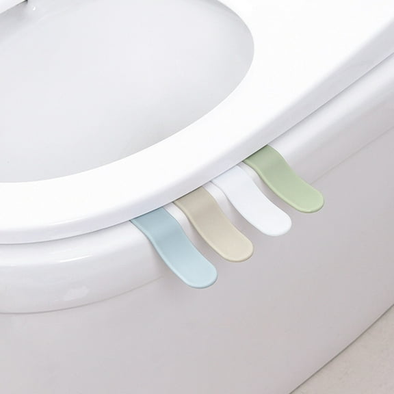 FRCOLOR Toilet Seat Lid Lifter in Assorted Colors for Easy One Finger Use Keeps Hands Sanitary Plastic