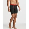 thumbnail image 3 of Real Essentials 5 Pack: Mens Compression Shorts - Quick Dry Performance Active Underwear (Available in Big & Tall), 3 of 6