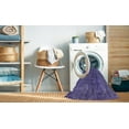 thumbnail image 2 of Ahgly Company Machine Washable Indoor Rectangle Industrial Modern Purple Amethyst Purple Area Rugs, 8' x 12', 2 of 7