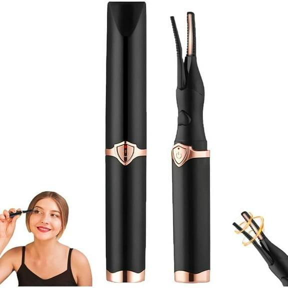 Heated Eyelash Curler for Women, 2025 New Mini USB Rechargeable Heated Lash Curler with 3 Heat Modes, Natural Curling Long Lasting Electric Eyelash Curlers