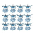 thumbnail image 1 of 12 Botellas de Dulces de Plástico Transparente para Baby Shower Azul Sunnimix Decoración de fiesta de botella de caramelo, 1 of 6