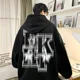 thumbnail image 5 of Sudadera con capucha de gran tamaño para hombre, suéter con letras estampadas de Hip Hop, ropa de calle Y2K, Otoño, 2024, 5 of 5