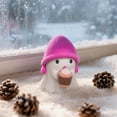thumbnail image 3 of Compact Resin Mini Ghost Ornament, Spooky Small Desktop Statue, Tabletop Decor Figurine for Living Room Mantel, Halloween Indoor Holiday Layout, 3 of 5