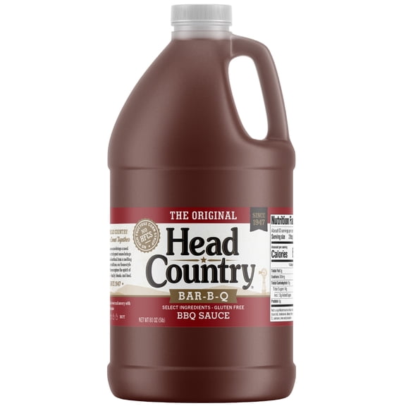 Head Country Original BBQ Sauce, 80 oz, 5lb Jug