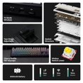 thumbnail image 3 of Teclado inalámbrico para juegos EPOMAKER X Aula F108 PRO Black, 3 of 8