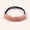 thumbnail image 3 of Bandeau de Mariage pour Femmes, Pince à Chignon, Support de Chignon de Mariée, Accessoire de Tête, Rose, Cristal, 3 of 7