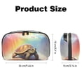 thumbnail image 5 of Turtle Digital Pouch with Oxford Cloth, Waterproof Travel Organizer and Charger Cable Storage Box, 5.9x9.44x3.14 in Digital Storage Bag Pouch, 5 of 6