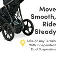 thumbnail image 3 of BOB Wayfinder Travel System, Infant Car Seat and Stroller Combo, Nightfall, 3 of 9