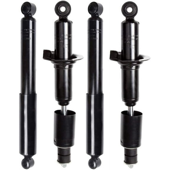 Set of 4 Shocks,ECCPP Shocks Absorbers fits 2005-2014 for Nissan Xterra Front Rear Auto Shocks with 345075 341468