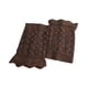 thumbnail image 1 of 1 par de lindos calentadores de piernas de invierno de encaje para mujer y niña, calcetines de punto calados de ganchillo acrílico para Ropa, zapatos y accesorios Miscelánea café oscuro Guardurnaity PS12128-04, 1 of 1