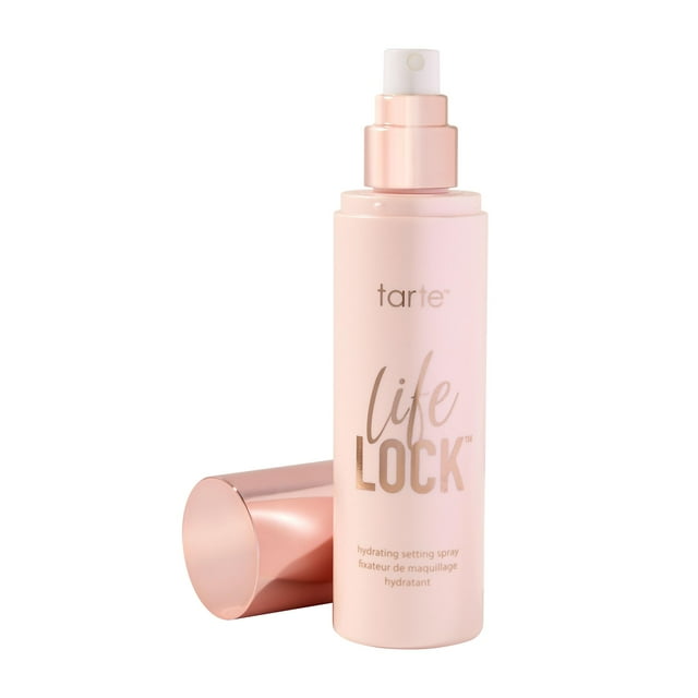 Spray fijador, tarta life lock, hidratante, 16 horas, tamaño completo