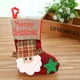 thumbnail image 2 of Calcetines navideños, paquete de 4 calcetines navideños de Papá Noel, muñeco de nieve, reno, oso y personajes navideños de peluche 3D, 2 of 7