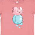 thumbnail image 4 of Inktastic Cute Axolotl Sitting on a Bubble Boys or Girls Baby T-Shirt, 4 of 5