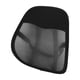 thumbnail image 1 of Cojín Lumbar para Asiento de Automóvil de Malla Transpirable Unique Bargains Soporte de Espuma Viscoelástica 44.5x41.5cm Malla Negra 1 Pc, 1 of 6