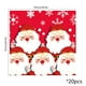 thumbnail image 3 of Servilletas navideñas de Papá Noel | Servilletas de papel navideñas | Paquete de 20 servilletas verdes para cenas festivas | 16,5 x 16,5 cm, decoración ecológica para fiestas, 3 of 5