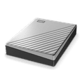 thumbnail image 4 of Western Digital 6TB WD My Passport Ultra for Mac USB-C and USB 3.2 Gen 1, Portable External Hard Drive HDD, Silver - WDBGKC0060BSL-WESN, 4 of 8