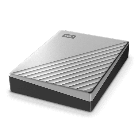 WD - My Passport Ultra for Mac 4TB External USB 3.0 Portable Hard Drive - Silver