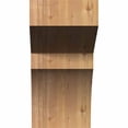 thumbnail image 2 of 6"W x 12"D x 12"H Mediterranean Rough Sawn Corbel, Western Red Cedar, 2 of 9