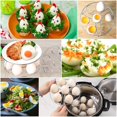 thumbnail image 3 of Stackable Egg Steamer Rack Trivet for Instant Pot Accessories - 2 Pack Stainless Steel Multipurpose Rack, 3 of 5