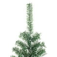 thumbnail image 3 of vidaXL Artificial Christmas Tree with Flocked Snow Green 94.5", 3 of 6